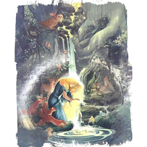 Charles Vess & Michael Kaluta Coloring Book - Picture 2 of 12